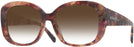 Butterfly Petal Tortoise Coach 8363U w/ Gradient Progressive No Line Reading Sunglasses View #1
