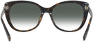 Cat Eye Black/dark Tortoise Coach 8365U w/ Gradient Progressive No-Line Reading Sunglasses View #4