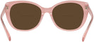 Cat Eye Milky Pink/transparent Pink Coach 8370U Bifocal Reading Sunglasses View #4
