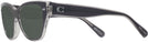 Cat Eye Black/transparent Grey Coach 8370U Bifocal Reading Sunglasses View #3