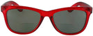 Wayfarer Red Crystal Becca Bifocal Reading Sunglasses View #2