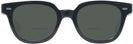Square Black Kala 8mm Bifocal Reading Sunglasses View #2