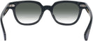 Square Black Kala 8mm w/ Gradient Bifocal Reading Sunglasses View #4