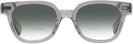 Square Translucent Gray Kala 8mm w/ Gradient Bifocal Reading Sunglasses View #2