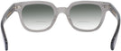 Square Translucent Gray Kala 8mm w/ Gradient Bifocal Reading Sunglasses View #4