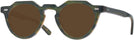 Round Green/yellow Kala Arty Progressive No-Line Reading Sunglasses View #1