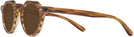 Round Honey Brown Kala Arty Progressive No-Line Reading Sunglasses View #3