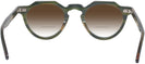 Round Green/yellow Kala Arty w/ Gradient Bifocal Reading Sunglasses View #4