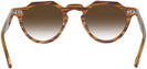 Round Honey Brown Kala Arty w/ Gradient Bifocal Reading Sunglasses View #4