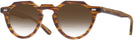 Round Honey Brown Kala Arty w/ Gradient Bifocal Reading Sunglasses View #1