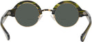 Round Amazon Green With Gold Kala Omega Bifocal Reading Sunglasses View #4