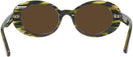 Oval Amazon Green Kala Sunflower Progressive No-Line Reading Sunglasses View #4