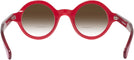Round Red Kala Washer w/ Gradient Bifocal Reading Sunglasses View #4