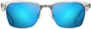 Square Crystal/Blue Hawaii Lens Maui Jim Kawika 257 Bifocal Reading Sunglasses View #2