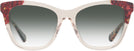 Cat Eye,Oversized Pattern Pink Kate Spade Alexane-S w/ Gradient Progressive No-Line Reading Sunglasses View #2