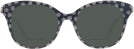 Square Black Pattern Kate Spade Bianka-G-S Bifocal Reading Sunglasses View #2