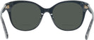 Square Black Pattern Kate Spade Bianka-G-S Bifocal Reading Sunglasses View #4