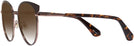 Cat Eye Brown Havana Kate Spade Janalee-S w/ Gradient Progressive No-Line Reading Sunglasses View #3