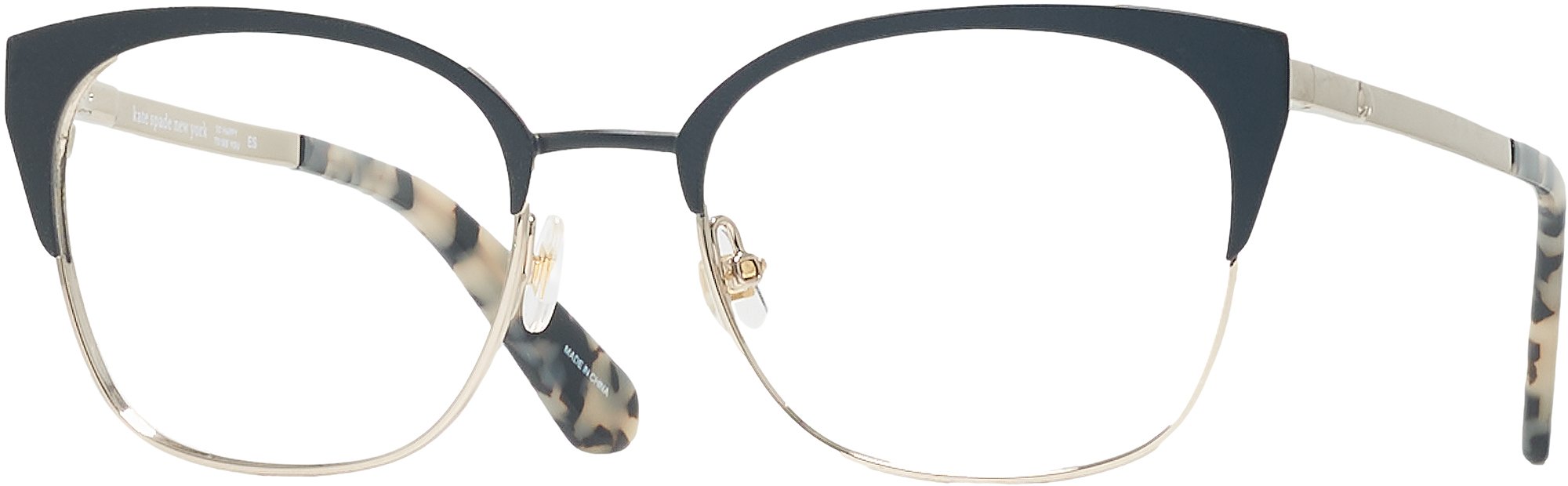 Black Kate Spade Kalie Single Vision Full Frame ReadingGlasses
