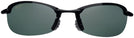 Oval Black/Grey Lens Maui Jim Makaha 405 Bifocal Reading Sunglasses View #2