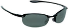 Oval Black/Grey Lens Maui Jim Makaha 405 Bifocal Reading Sunglasses View #1