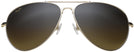 Aviator Gold/hcl Lens Maui Jim Mavericks 264 Bifocal Reading Sunglasses View #2