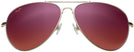 Aviator Gold/Maui Sunrise Maui Jim Mavericks 264 Bifocal Reading Sunglasses View #2