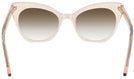 Cat Eye Crystal Peach Millicent Bryce 166 w/ Gradient Progressive No-Line Reading Sunglasses View #4