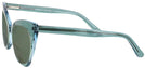 Cat Eye Crystal Green Millicent Bryce 166 Bifocal Reading Sunglasses View #3