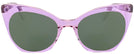 Cat Eye Crystal Lavender Millicent Bryce 166 Progressive No Line Reading Sunglasses View #2