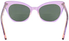 Cat Eye Crystal Lavender Millicent Bryce 166 Bifocal Reading Sunglasses View #4