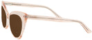 Cat Eye Crystal Peach Millicent Bryce 166 Progressive No Line Reading Sunglasses View #3
