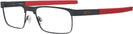 Rectangle Satin Light Steel Oakley OX5153 Titanium Single Vision Full Frame View #1