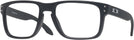 Square Satin Black Oakley OX8156 Holbrook RX Single Vision Full Frame View #1
