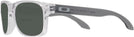 Square Polished Clear Oakley OX8156 Holbrook RX Bifocal Reading Sunglasses View #3