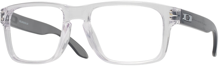 Square Polished Clear Oakley OX8156L Holbrook RX Computer Style Progressive View #1
