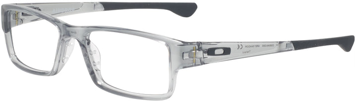 Rectangle Grey Shadow Oakley OX8046L Airdrop Single Vision Full Frame View #1