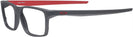 Rectangle Satin Light Steel Oakley OX8164 Single Vision Full Frame View #3