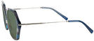 Oversized Tri Blue Iris Bifocal Reading Sunglasses View #3