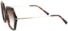 Oversized Tortoise Iris w/ Gradient Progressive No-Line Reading Sunglasses View #3