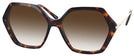Oversized Tortoise Iris w/ Gradient Progressive No-Line Reading Sunglasses View #1