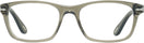 Rectangle Taupe Grey Transparent Persol 3012VL Single Vision Full Frame w/ FREE NON-GLARE View #2