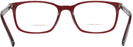 Square Transparent Red Persol 3189V Bifocal View #4