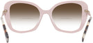 Oversized Alabaster/crystal Prada 03YS w/ Gradient Bifocal Reading Sunglasses View #4