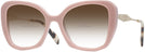 Oversized Alabaster/crystal Prada 03YS w/ Gradient Bifocal Reading Sunglasses View #1