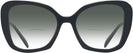 Oversized Black Prada 03YS w/ Gradient Bifocal Reading Sunglasses View #2