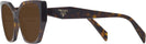 Cat Eye Tortoise Prada 18WV Bifocal Reading Sunglasses View #3