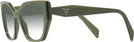 Cat Eye Sage Prada 18WV w/ Gradient Progressive No Line Reading Sunglasses View #3