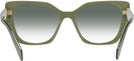 Cat Eye Sage Prada 18WV w/ Gradient Progressive No Line Reading Sunglasses View #4