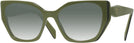 Cat Eye Sage Prada 18WV w/ Gradient Progressive No Line Reading Sunglasses View #1